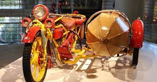 1925 Bohmerland With Sidecar On Display At The Barber Vintage Motorsports Museum
