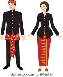 Pakaian adat sunda tidak dapat terlepas dari yang namanya unsur sejarah. Sundanese Dress Pakaian Adat Daerah Sunda Stock Vector Royalty Free 1439766914