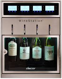 Dacor Dyws4 20 Inch Wine Storage With 4 Bottle Capacity Thermo Electric Cooling System Lcd Controls Dispensing System And Parental Control Locking Door Wine Dispenser Dacor Wine