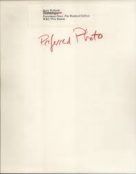 Press Photo Meteorologist Barry Burbank Of WBZ-TV4 Boston