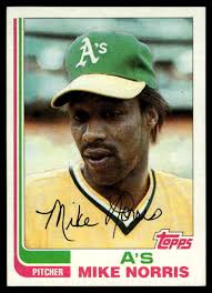 1982 Topps #370 Mike Norris