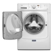 Available in granite, white, crimson. Maytag Mhw5100dw 4 5 Cu Ft Maxima Front Load Washer W Advanced Vibration Control White