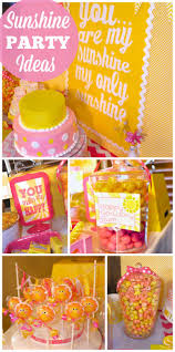 Visit baby womullay today and get all the baby products you need today. A Sunshine Themed Girl First Birthday Party In Yellow Pink And White With A Candy Buffet An Sunshine Birthday Parties First Birthday Parties Sunshine Birthday