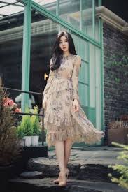 Cari produk dress anak perempuan lainnya di tokopedia. 18 Model Dress Korea 2020 Untuk Acara Santai Formal Dan Pesta