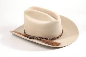 Stetson 4x Beaver Felt Tan Cowboy Classic Western Hat Horsehair Band Size 7 1 8 Western Hats Cowboy Cowboy Hats