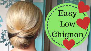 Easy Smooth Low Chignon Hairstyle Tutorial Weddings Prom Holidays Youtube Low Chignon Hair Tutorial Chignon Hair