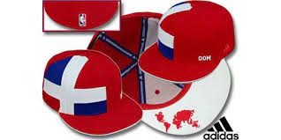 Dominican Republic World Nba Red Fitted Hat By Adidas Fitted Hats Red Fitted Hat New Era Fitted