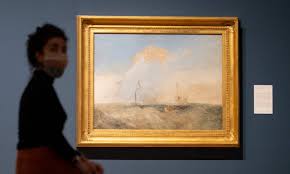 JMW Turner sketch for The Fighting ...