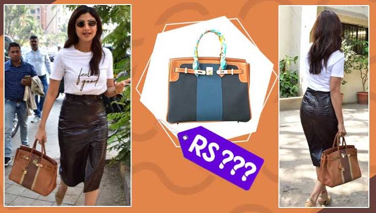 Image result for Shilpa Shetty Birkin tote bag
