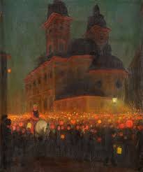 Color Light Night Art Color Theory Painting Moonlight Painting