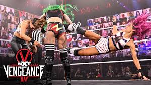 Kushida * ember moon & shotzi blackheart vs. What Was Wwe Nxt Takeover Vengeance Day Match Of The Night Cageside Seats