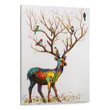 Bild Marchenwelt Leinwand Acryl Tiergemalde Leinwand Malen Leinwand