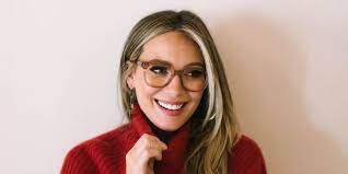 Muse X Hilary Duff Clara Clear Beige Glitter Prescription Eyeglasses