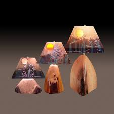 These table and floor lamps were designed to fit the decore of your cabin, lodge, lakehome or rustic retreat. Log Cabin Table Lamps Doug Bowman Galleries