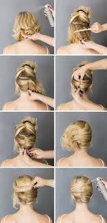 Maybe you would like to learn more about one of these? Schone Frisuren Fur Kurze Haare Schnell Und Einfach Fotos In Phasen Mit Ihren Eigenen Handen Fur 5 Minuten Zu Hause
