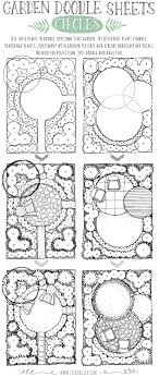 Garden Doodle Sheets Circles Garden Design Layout Garden Design Plans Landscape Design Plans