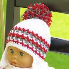 Crochet Hat Pattern Ear Flap Beanie Hat Pattern PDF Instant Download DIY  Adult Kid Baby Sizes