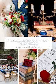 To be placed at the seating arrangement table at a beauty and the beast wedding. A Gorgeous Beauty And The Beast Themed Wedding