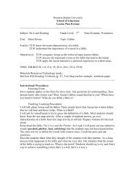 Grade 3 (year 3) is the last year of lower primary, and children at this age are old enough to be introduced to linguistic challenges and complexities, the classics, and independent writing. Fables Lesson Plan Houston Baptist University