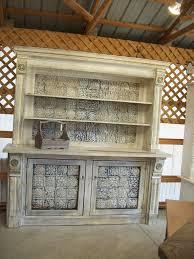Nice Old Tin Old House Parts On The Front This One Is Big Ranch Furniture Redo Furniture Painting Fabric Furniture