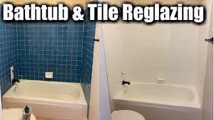 Danny takes you along on a job where h. Bathtub And Tile Reglazing How To Reglaze A Tile Bathtub Enclosure Tub And Tile Refinishing Youtube