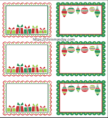 Free Editable Christmas Labels Christmas Printable Labels Free Christmas Tags Christmas Labels Template