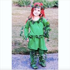 While you're at it, start thinking of all the other villains in the dc universe that could photograph particularly well with your new poisonous look. No Sew Diy Poison Ivy Villain Kids Costume Primary Com