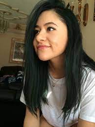 Dark Green Hair Green Hair Dye Olive Hair Dark Green Hair