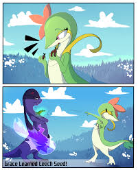 Leech Seed - Grass Type - Pokemon X And Y Attacks - The Pokémasters Pokédex