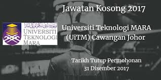 Jawatan kosong majlis bandaraya ipoh. Universiti Teknologi Mara Cawangan Johor Jawatan Kosong Uitm Cawangan Johor 31 Disember 2017 Teknologi Periklanan Muar
