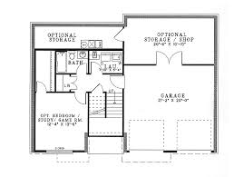 A fireplace is angled in the corner and windows. Open Floor Plan Three Bedroom Design 59510nd Architectural Designs House Plans