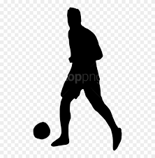 Boy soccer player dab illustration. Football Player Silhouette Png Transparent Soccer Player Silhouette Clipart 1369169 Pikpng