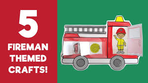 With these awesome firefighter activities, kids will learn and practice with resources they can do more of throughout the year. 5 Fireman Crafts Fire Fighter Crafts And Activities For Kids Youtube