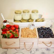 Brunch Idea Yogurt Parfait Bar Yogurt Parfait Bar Brunch Party Recipes Parfait Bar