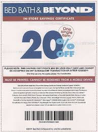 Don't pay more then you need with this bed bath & beyond 20 percent off promo code. Bed Bath And Beyond Offers Coupon Codes For Online Purchases Or Printable 20 Off Coupon Whe Bed Bath And Beyond Free Printable Coupons Bath And Beyond Coupon