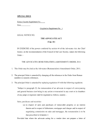 Published on 6 february 2020. Advocates Remuneration Order