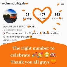Englisch Below Wow 407 Follower Vielen Dank An Alle Fur Den Support Wir Sind Wirklich Stolz Zur Vanlife Community Good People Van Life Supportive