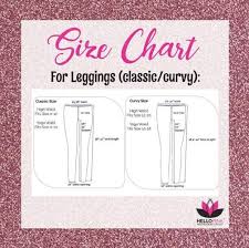 Hello Pink Size Charts Pink Chart Size Chart