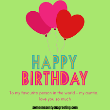 Birthday card for aunt birthday cards happy birthday wishes song birthday greetings birthday wishes songs birthday calendar birthday an aunt as sweet as yours deserves the biggest & brightest celebration ever! 61 Awesome Happy Birthday Auntie Wishes Messages And Quotes Someone Sent You A Greeting