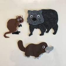 At The Zoo Set 2 Animal Patterns To Be Used On A Felt Board Etsy Stuffed Animal Patterns Stuffed Toys Patterns Australian Animals