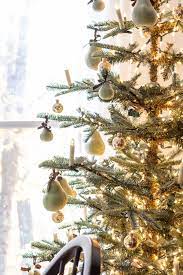 Vintage pear ornament for your retro christmas tree or collection. Frosted Pear Tree Ornaments Sincerely Marie Designs