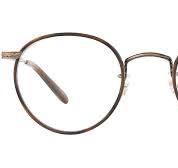 Garrett Leight Wilson Demi Blonde-Brushed Gold-True Demi
