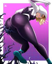 Spider Gwen escaping Venom (JMG) [Spider Man] : r/rule34