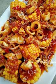 1 buah bawang bombay ukuran sedang, iris tipis. Cumi Saus Padang Resep Makan Siang Makan Siang Makanan Pedas