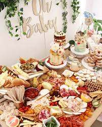Pin By You Gonzalez On Baby Shower Baby Shower Food Food Platters Shower Food