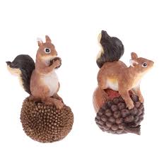 Garden ornaments for sale, statues, sculptures, fountains, bird baths, fairies, animal and buddha garden statues at gardenornaments.com. Buy Handmade Resin 2 Squirrel Set Statue Home Garden Ornaments Animal Model At Affordable Prices Price 29 Usd Free Shipping Real Reviews With Photos Joom