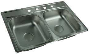 hole double bowl kitchen sink wayfair