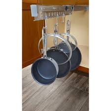 I didn't know kitchen cabinet. Rebrilliant Peyton Pull Out Pot Pan And Lid Cabinet Organizer Reviews Wayfair