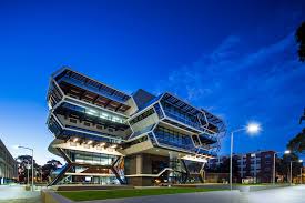 Green Chemical Futures Building At Monash University Clayton Featuring Dorma Ktv Atrium Revolving Door Future Buildings Architecture Automatic Sliding Doors
