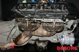 Air mass 9 to 16 kgh. Schmiedmann High Flow Sport Manifold M52 M54 Inclusive 300cell Euro3d4 Metal Sport Catalysts Pipes From The Catalyst To The Rear Silencer Is Not Included Scm5254